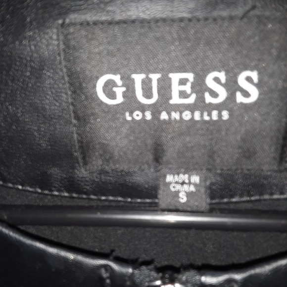 Guess Faux Leather Jacket - Picture 5 of 5